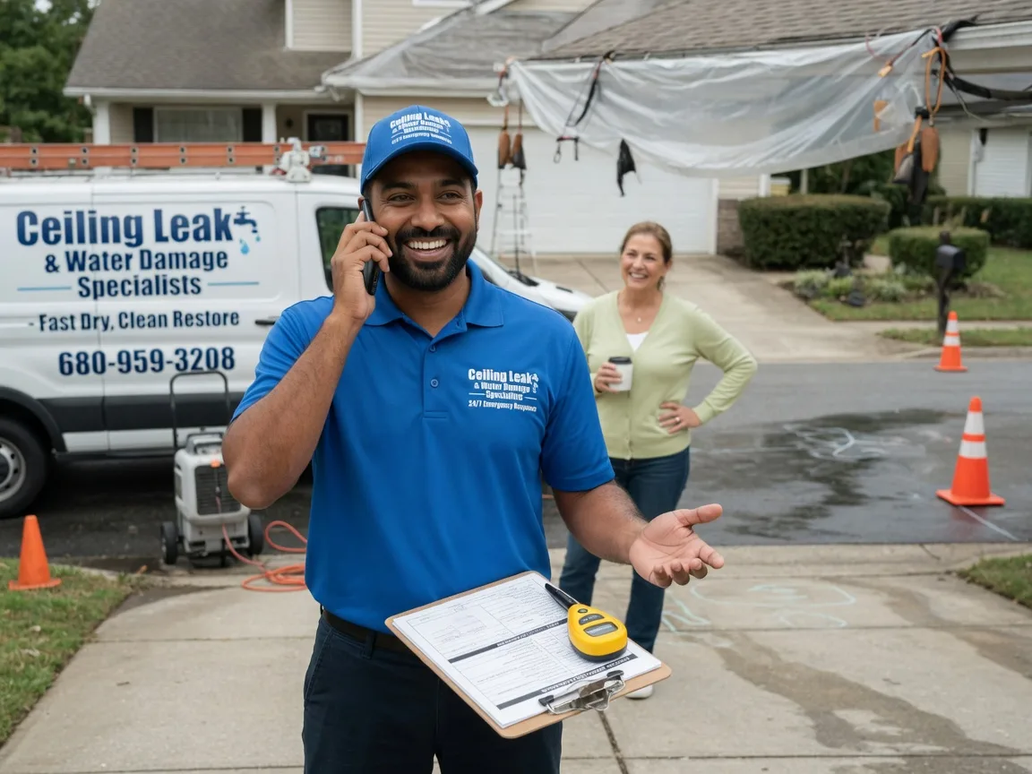 Ceiling Leak Cleanup Point Comfort, TX FAQs